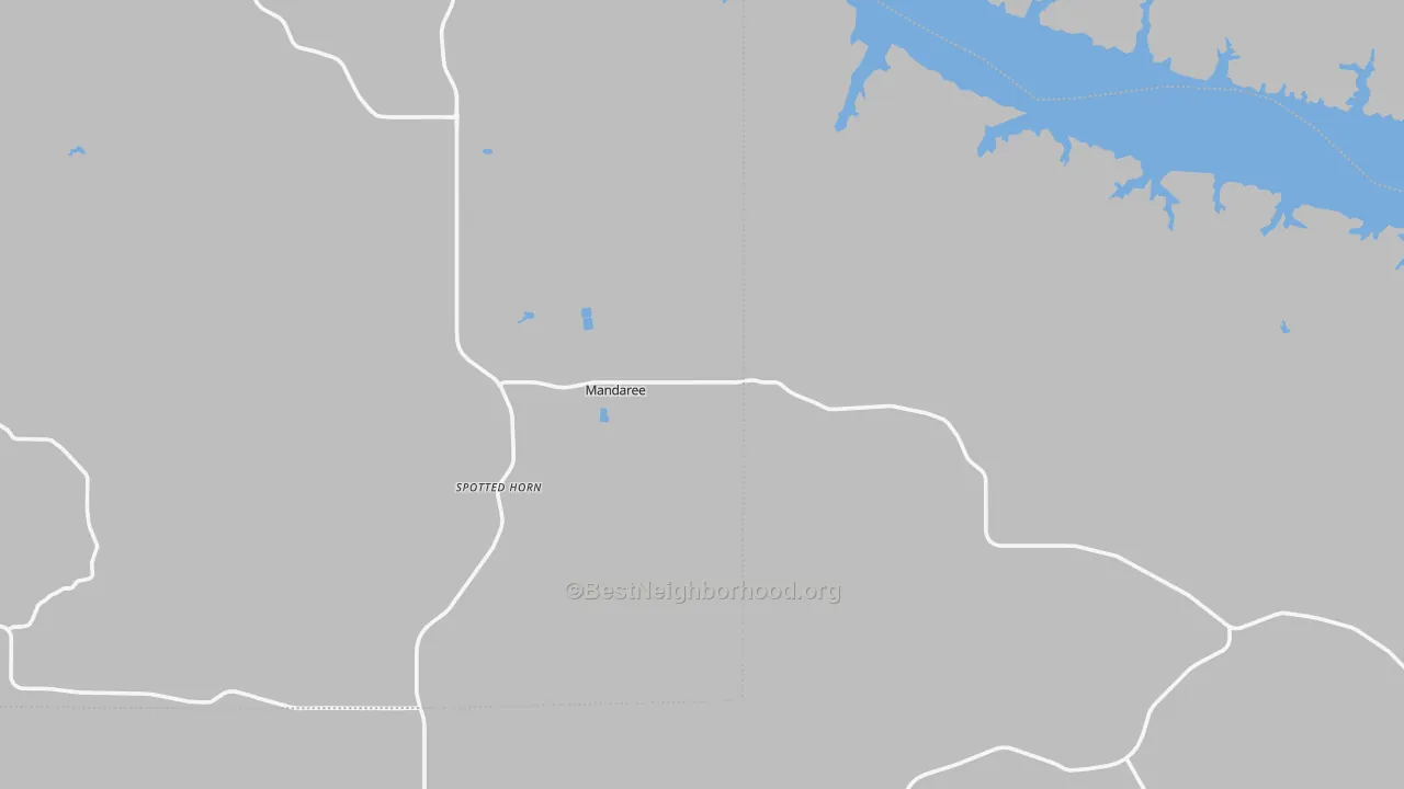 Transit Grade map of 58757, ND