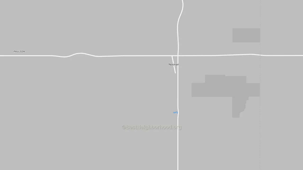 Transit Grade map of 58765, ND
