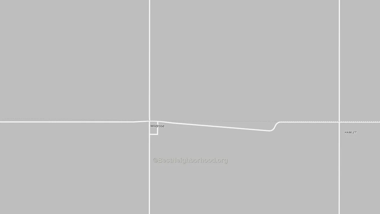 Transit Grade map of 58795, ND
