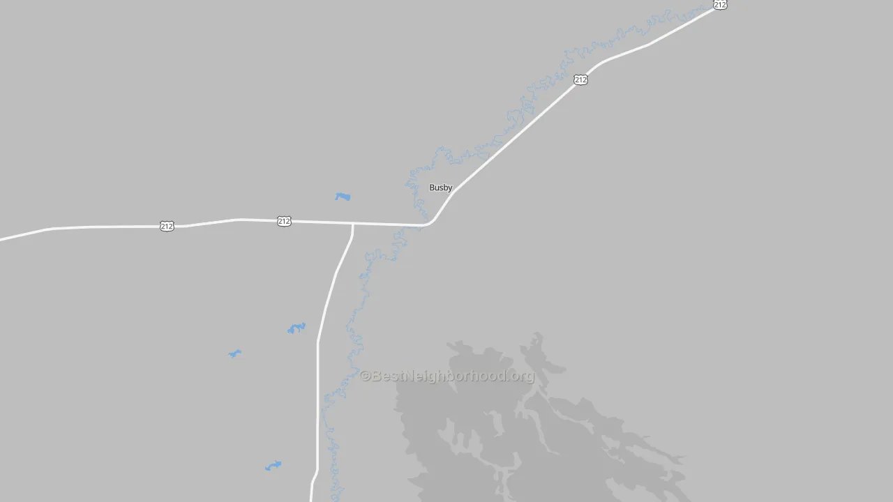 Transit Grade map of 59016, MT