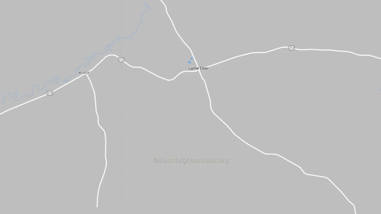 Transit Grade map of 59043, MT