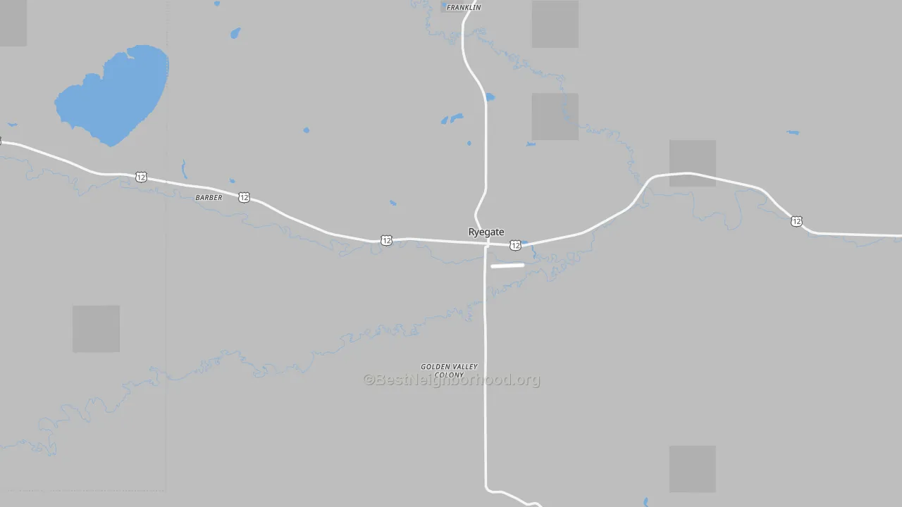 Transit Grade map of 59074, MT