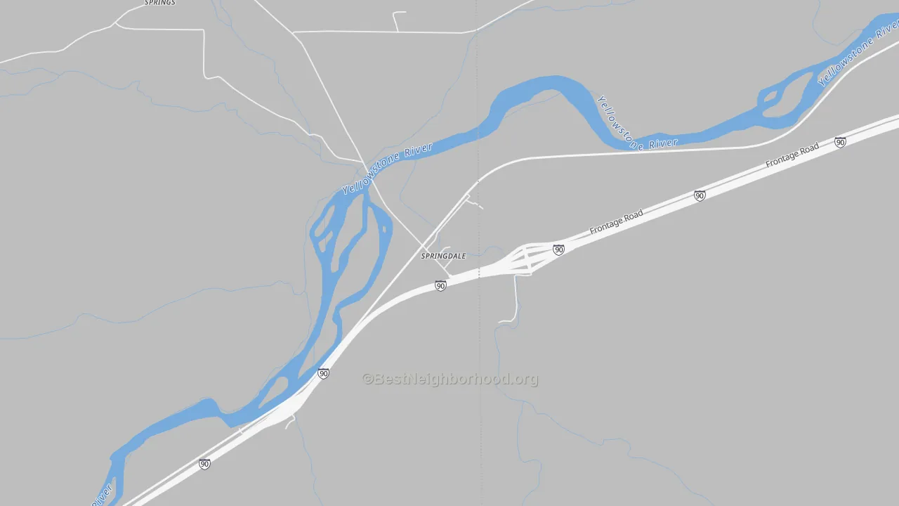 Transit Grade map of 59082, MT