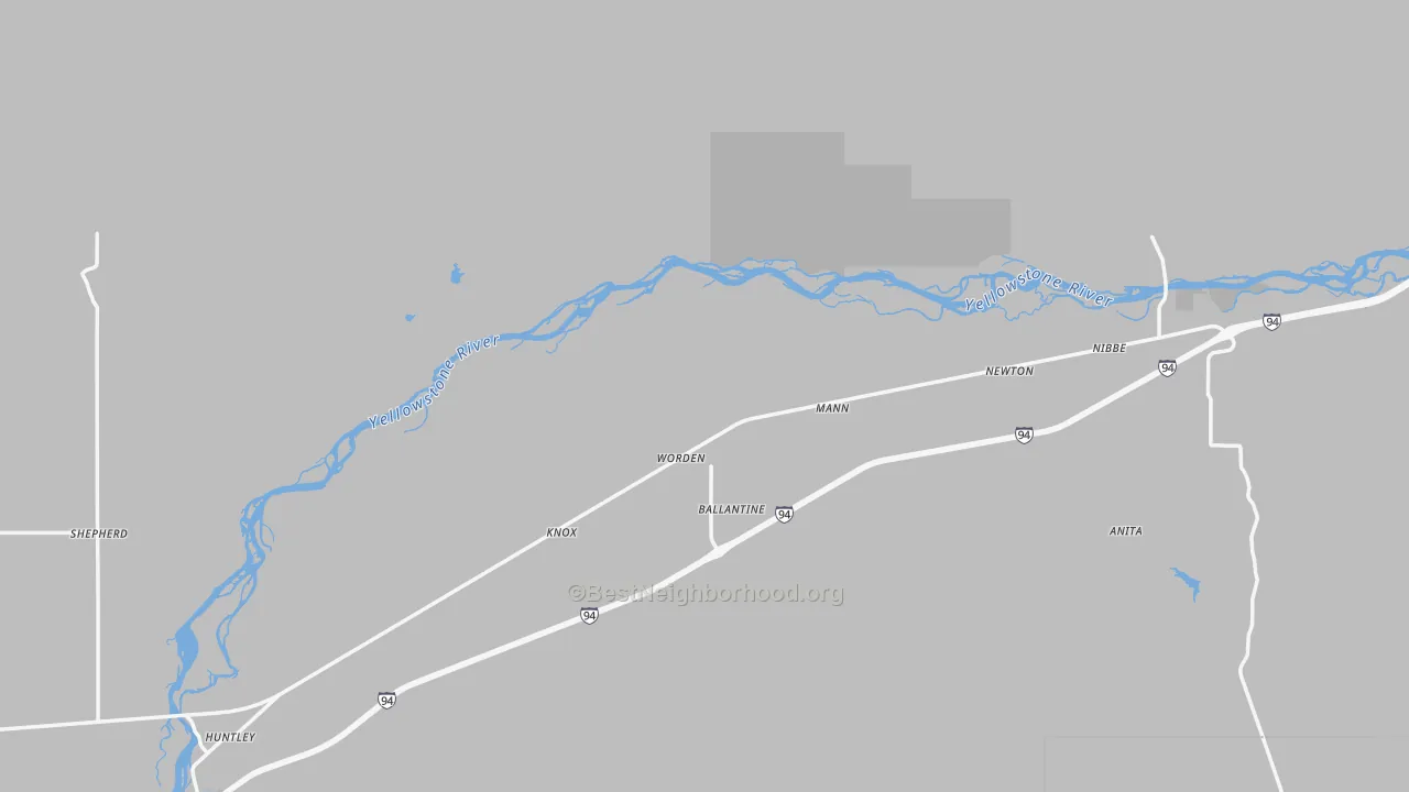 Transit Grade map of 59088, MT