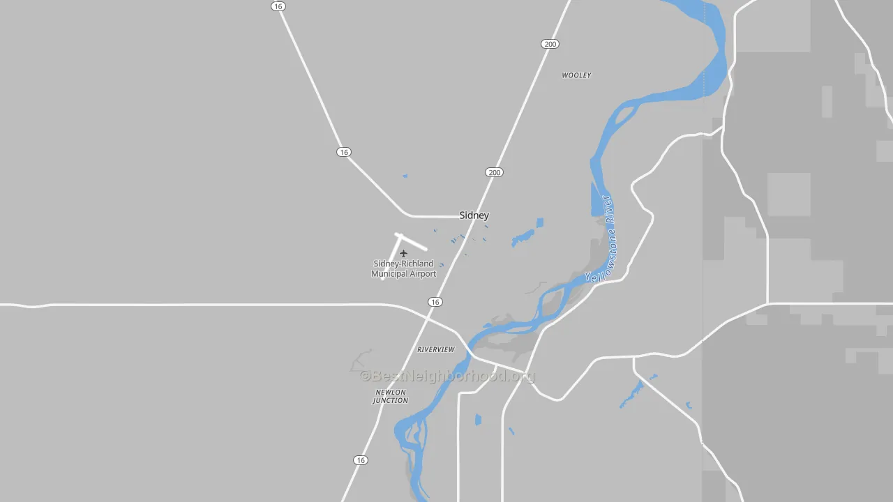 Transit Grade map of 59270, MT