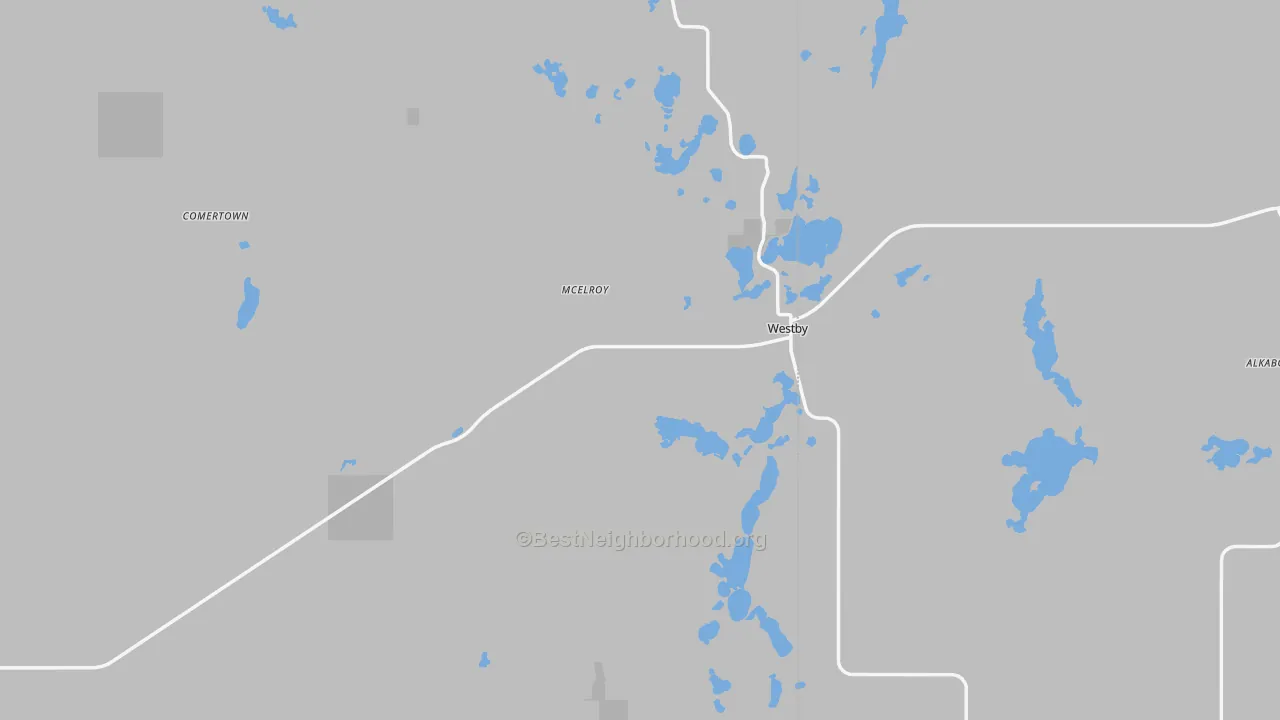 Transit Grade map of 59275, MT