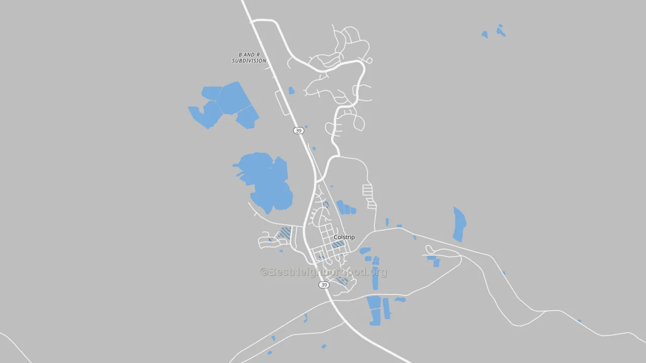 Transit Grade map of 59323, MT