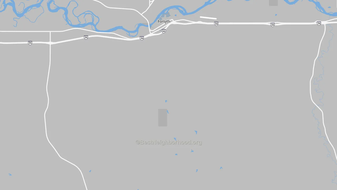 Transit Grade map of 59327, MT