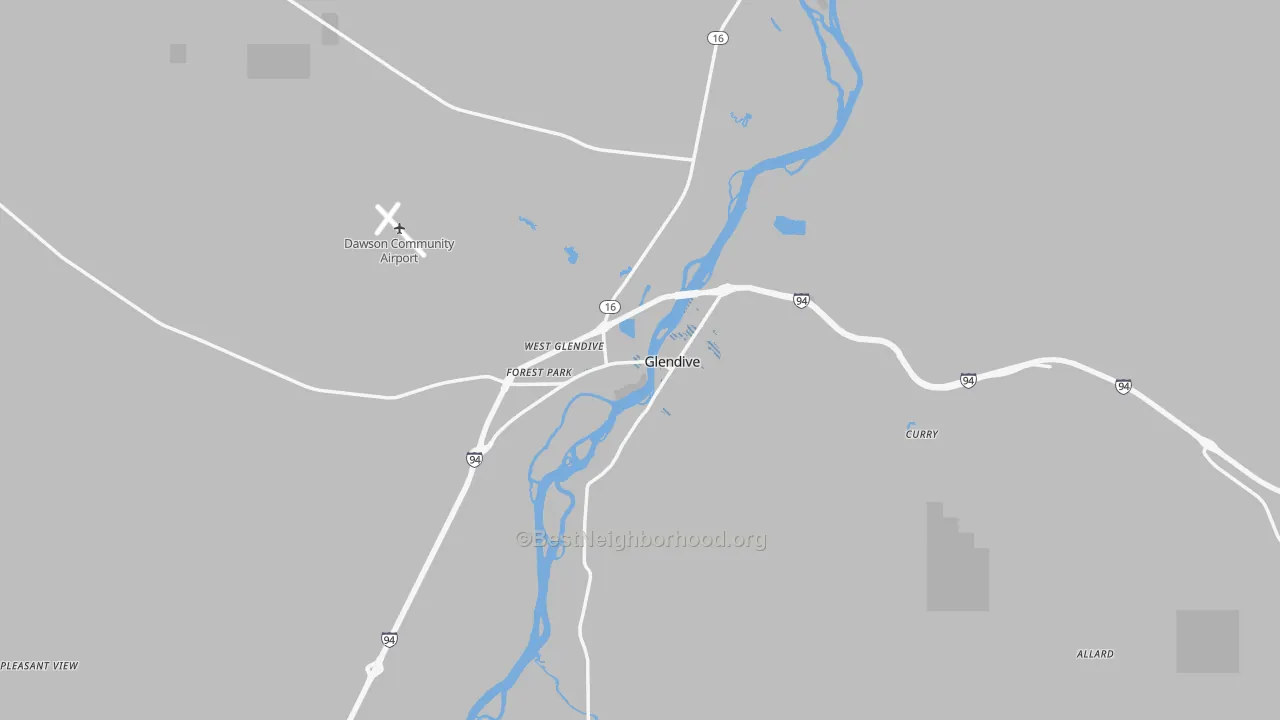Transit Grade map of 59330, MT