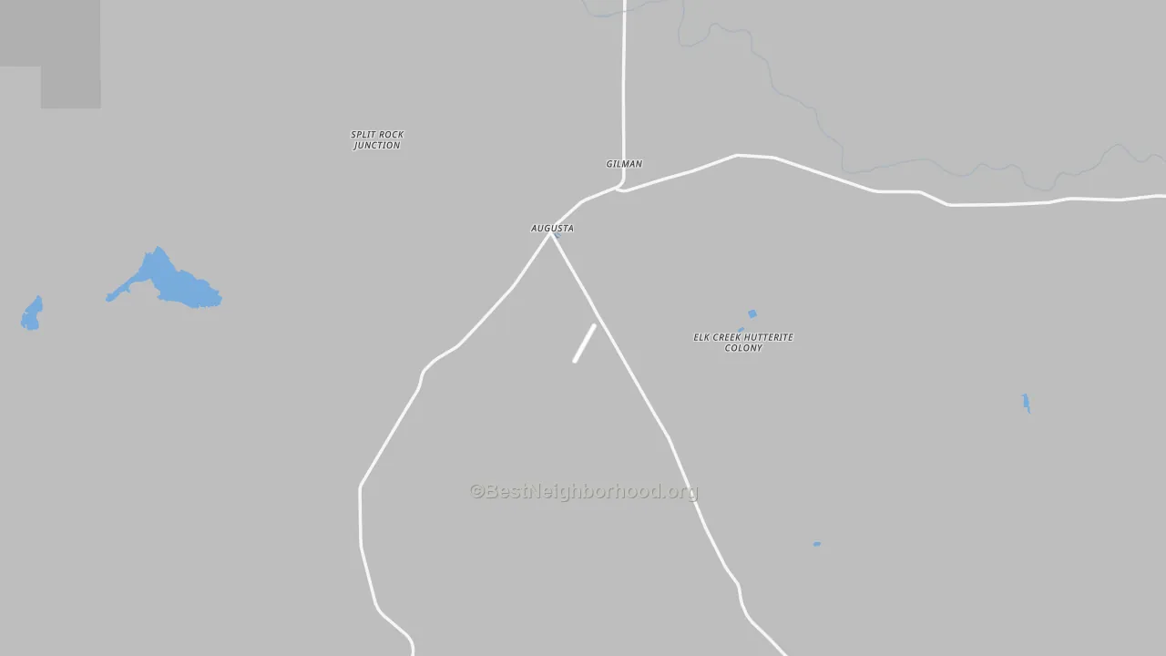 Transit Grade map of 59410, MT