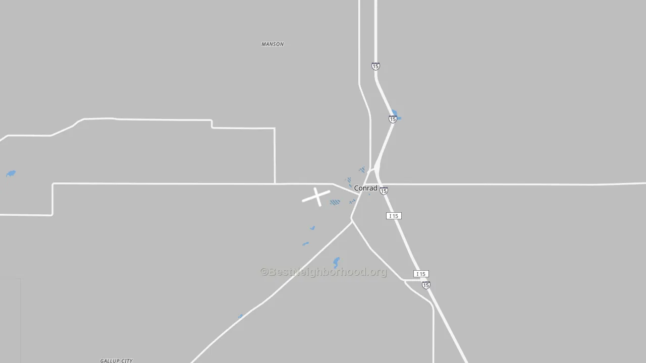 Transit Grade map of 59425, MT