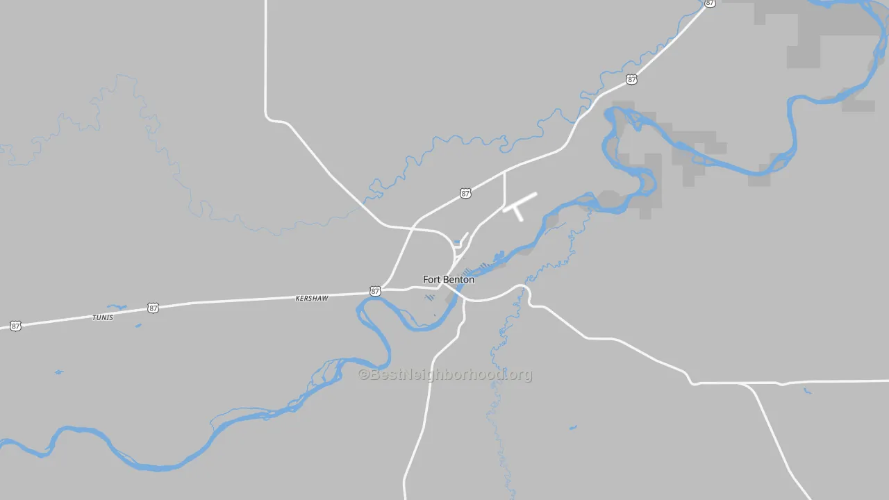 Transit Grade map of 59442, MT