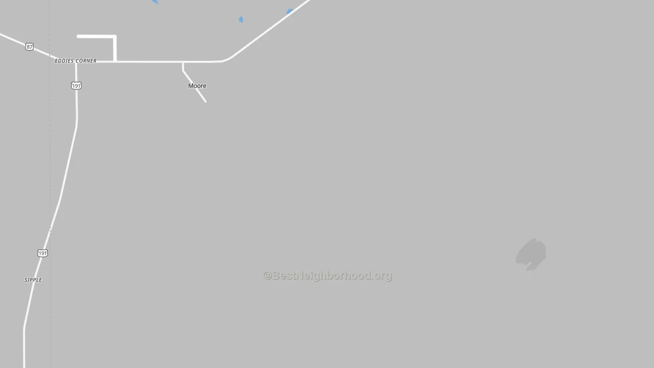 Transit Grade map of 59464, MT