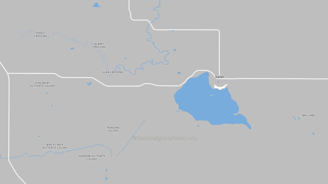 Transit Grade map of 59486, MT