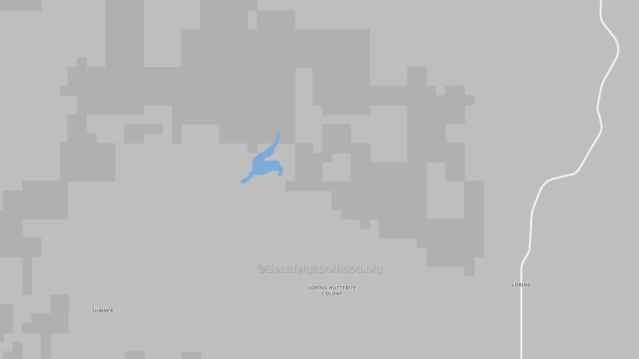 Transit Grade map of 59537, MT