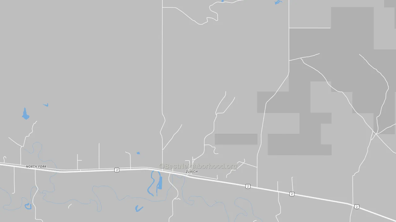 Transit Grade map of 59547, MT