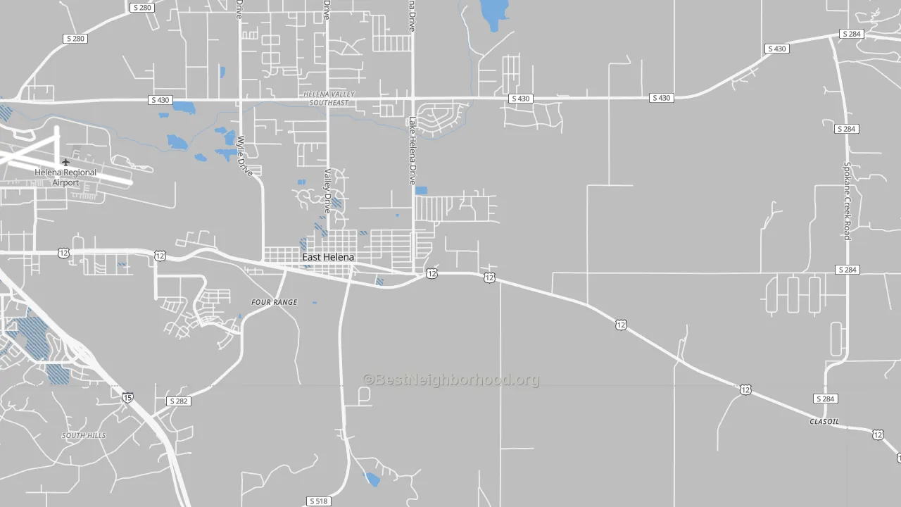 Transit Grade map of 59635, MT