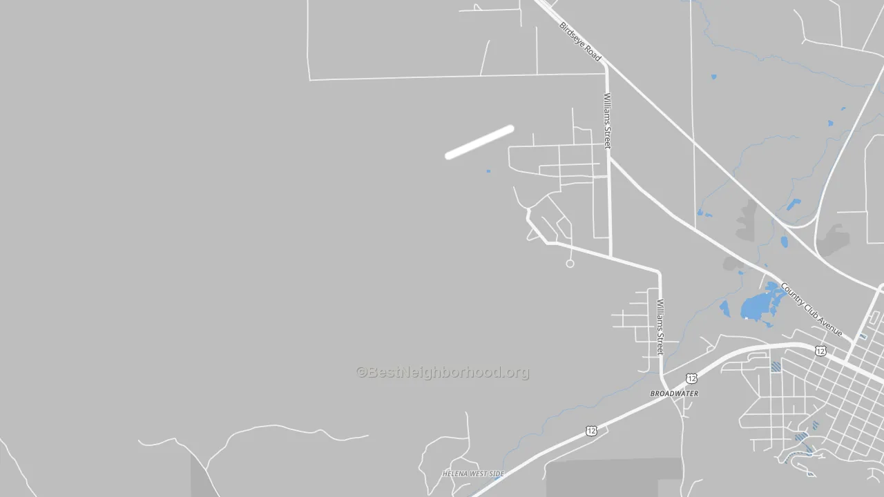 Transit Grade map of 59636, MT