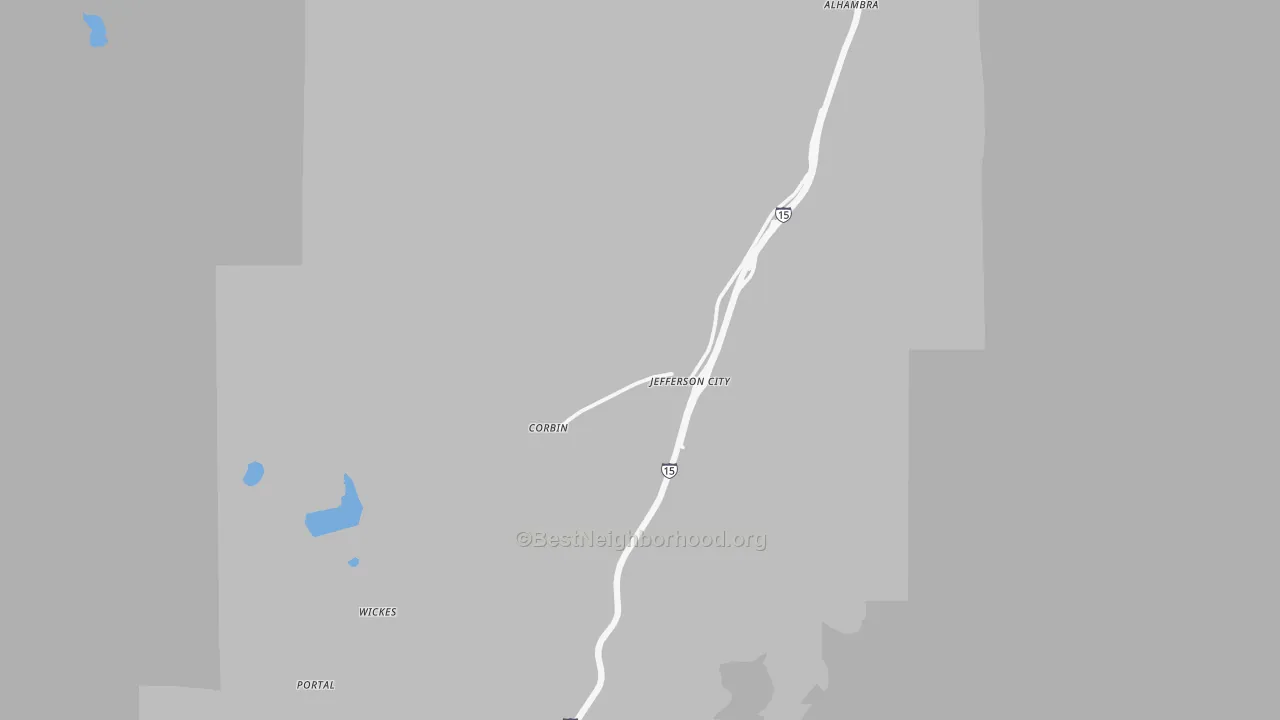 Transit Grade map of 59638, MT