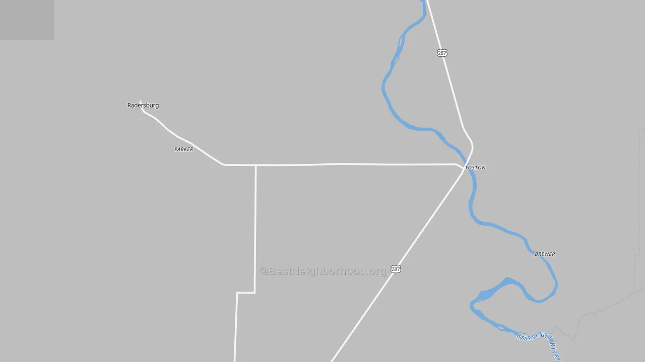 Transit Grade map of 59643, MT