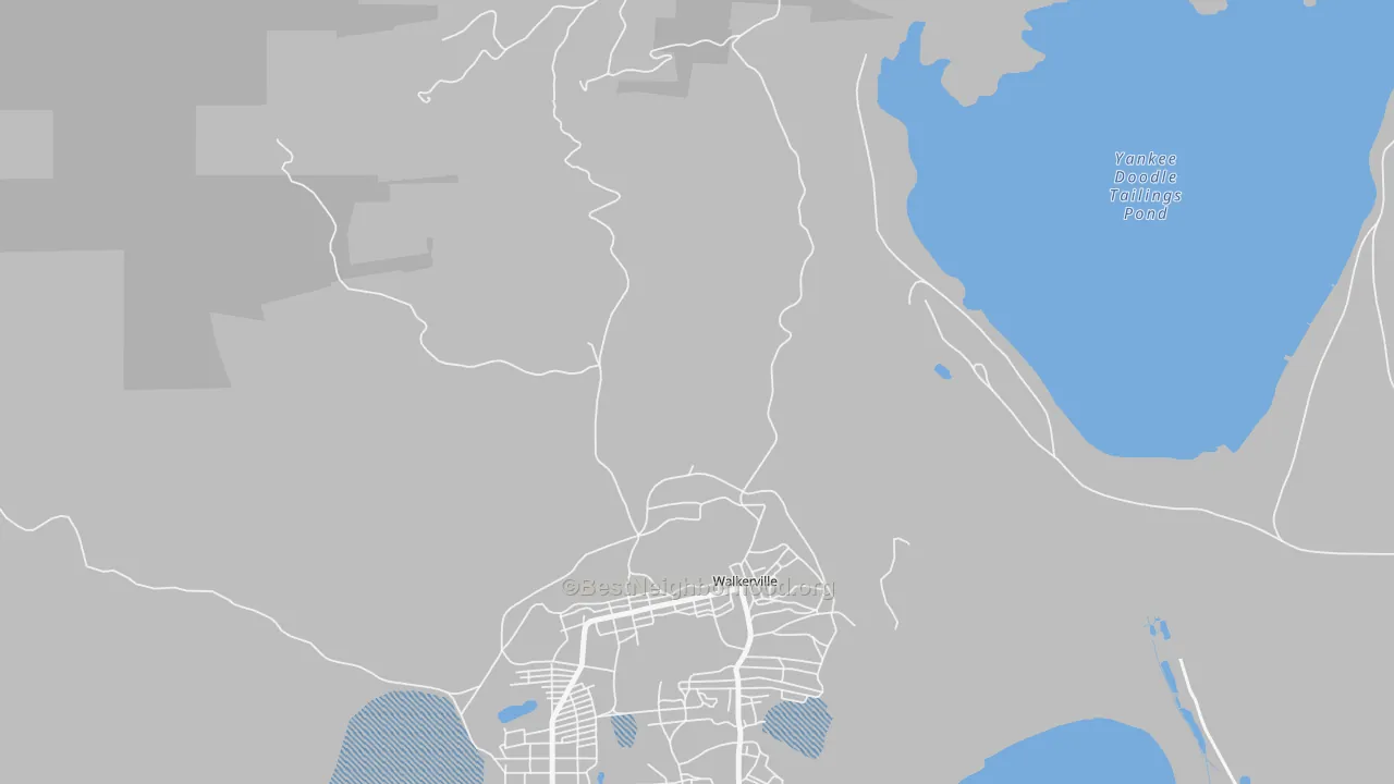 Transit Grade map of 59703, MT