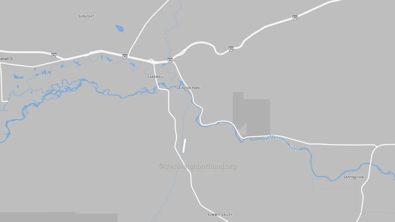 Transit Grade map of 59721, MT