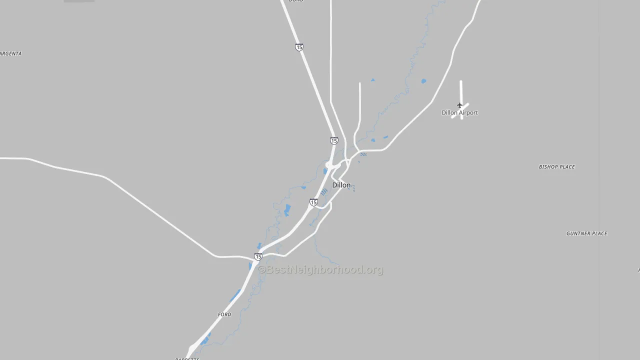 Transit Grade map of 59725, MT
