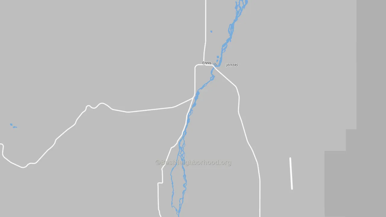 Transit Grade map of 59729, MT