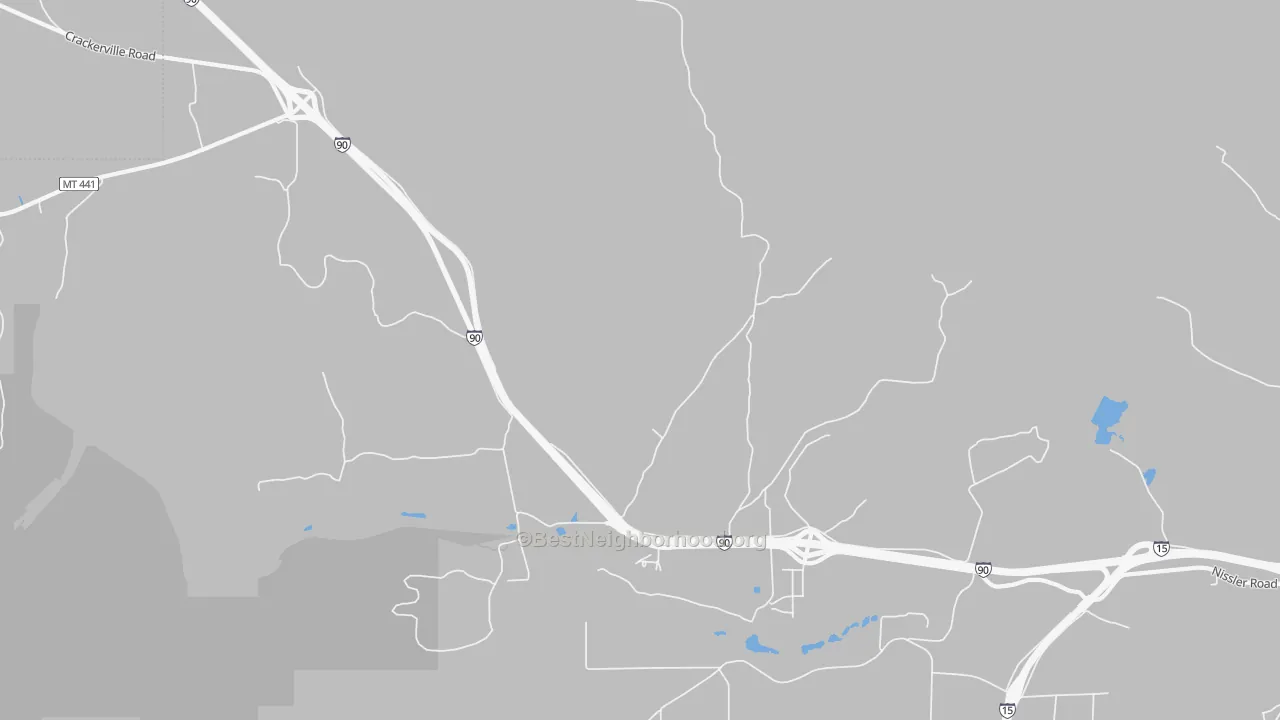Transit Grade map of 59748, MT