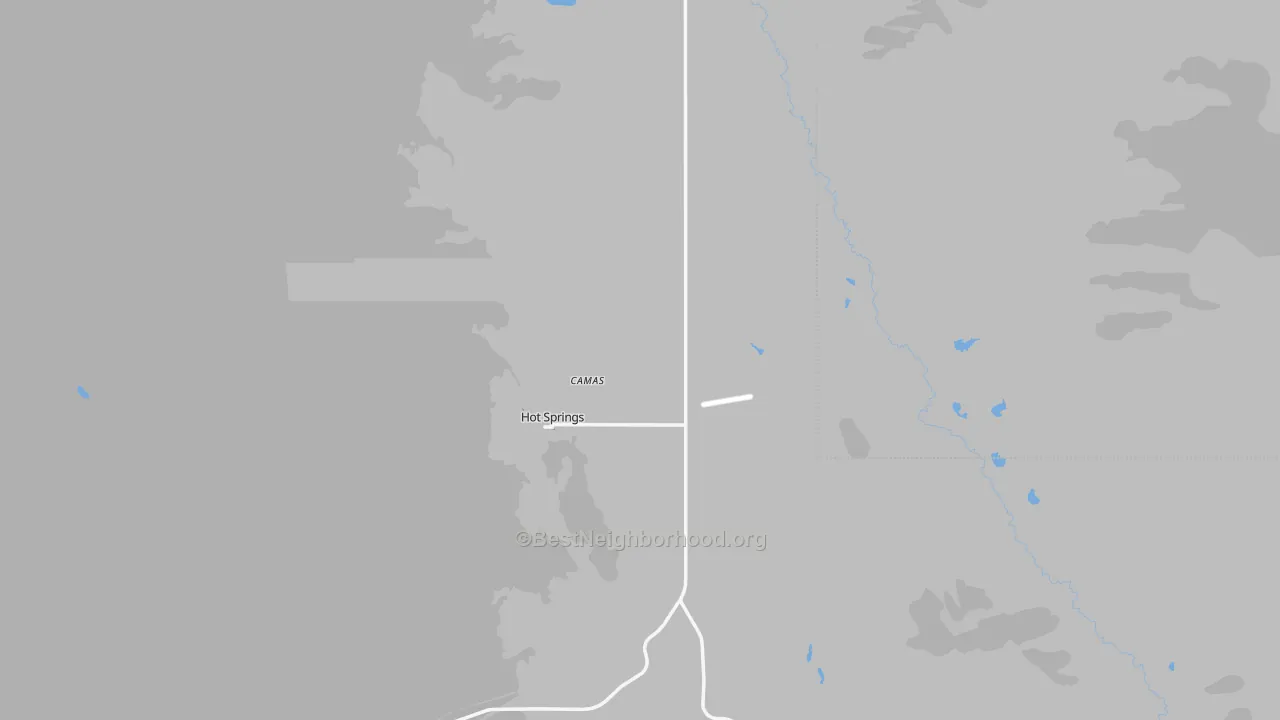 Transit Grade map of 59845, MT