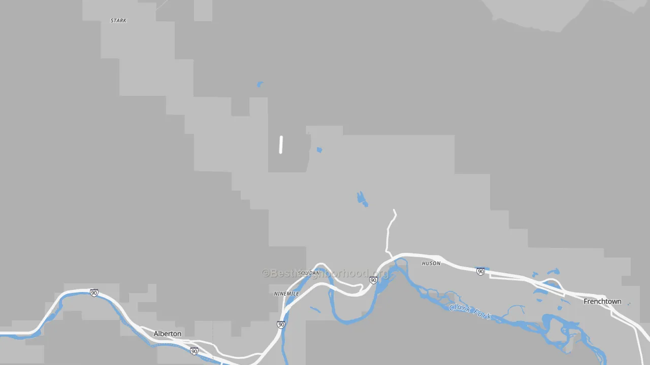 Transit Grade map of 59846, MT