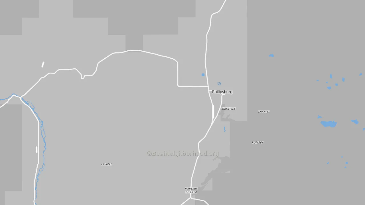 Transit Grade map of 59858, MT