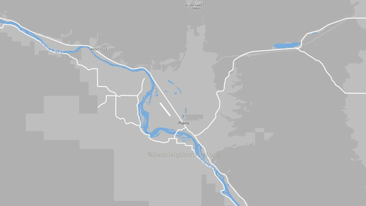 Transit Grade map of 59859, MT