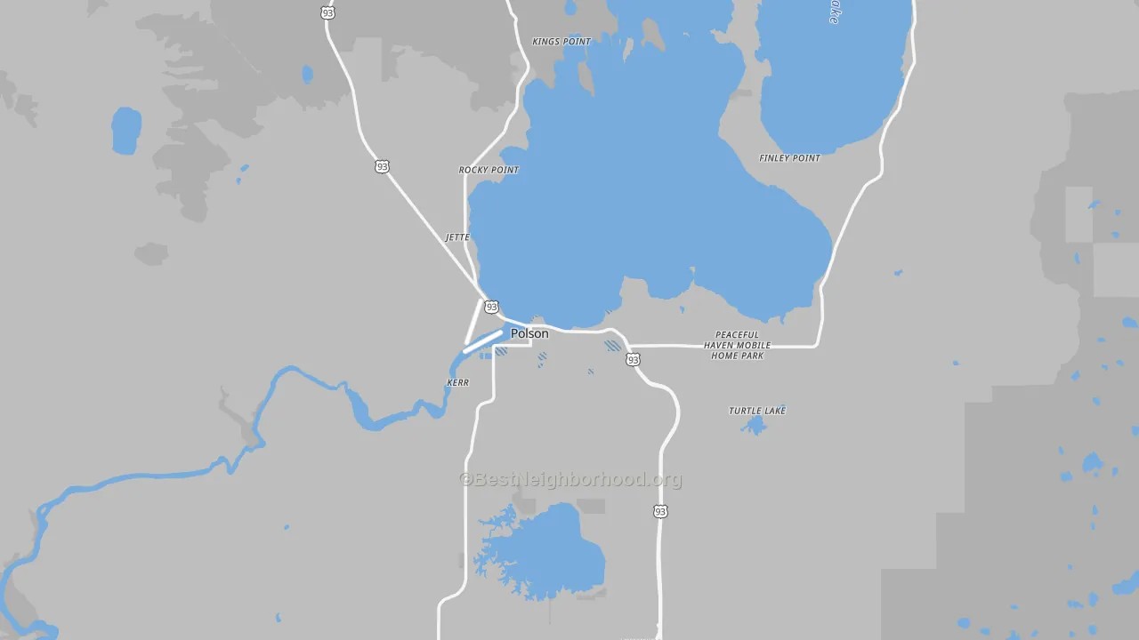 Transit Grade map of 59860, MT