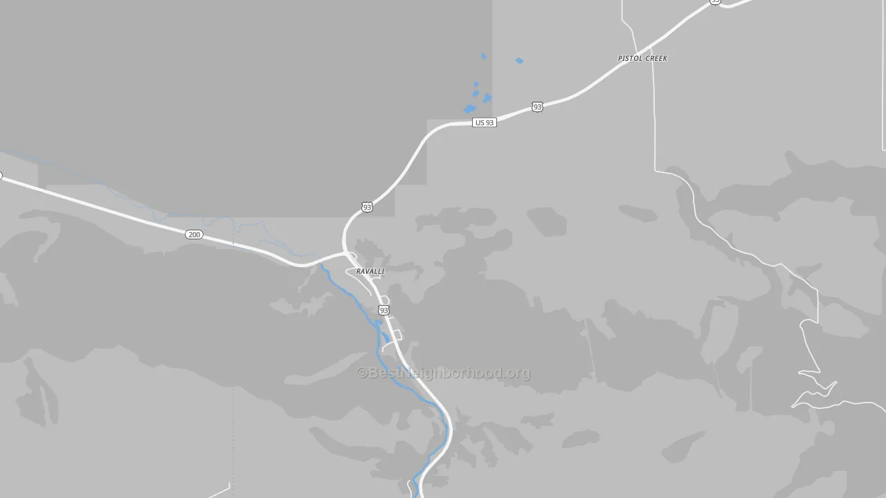 Transit Grade map of 59863, MT