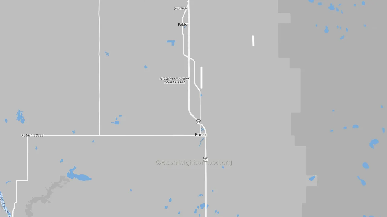 Transit Grade map of 59864, MT