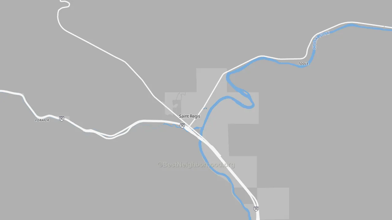 Transit Grade map of 59866, MT