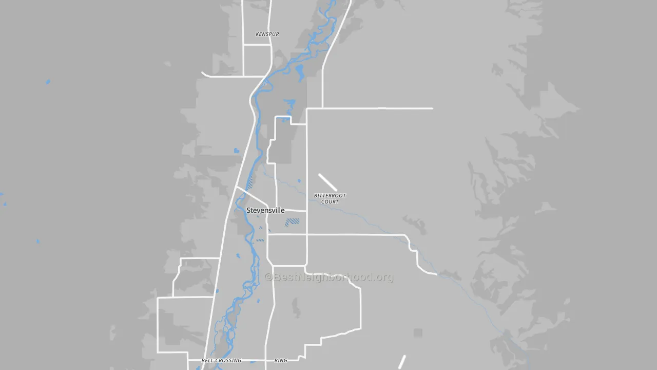Transit Grade map of 59870, MT
