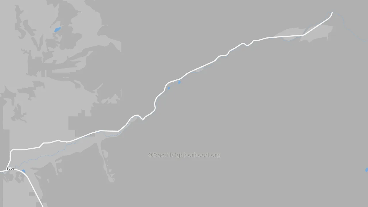 Transit Grade map of 59871, MT