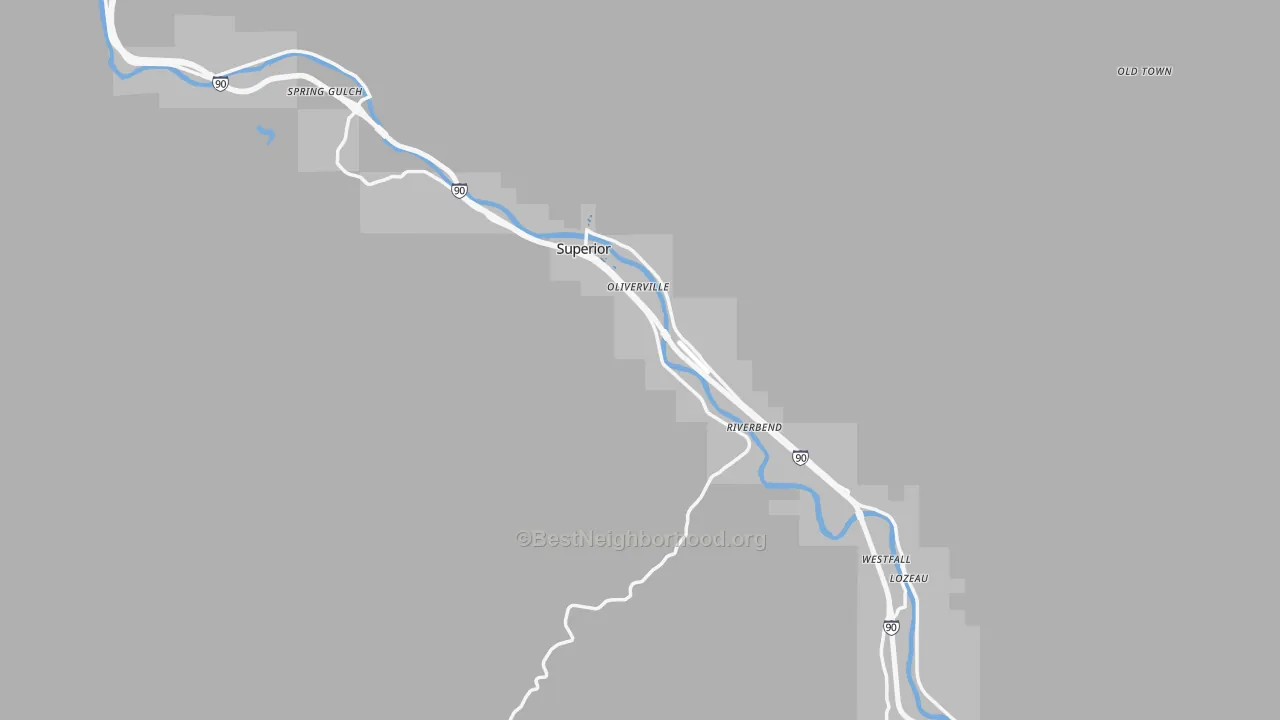 Transit Grade map of 59872, MT