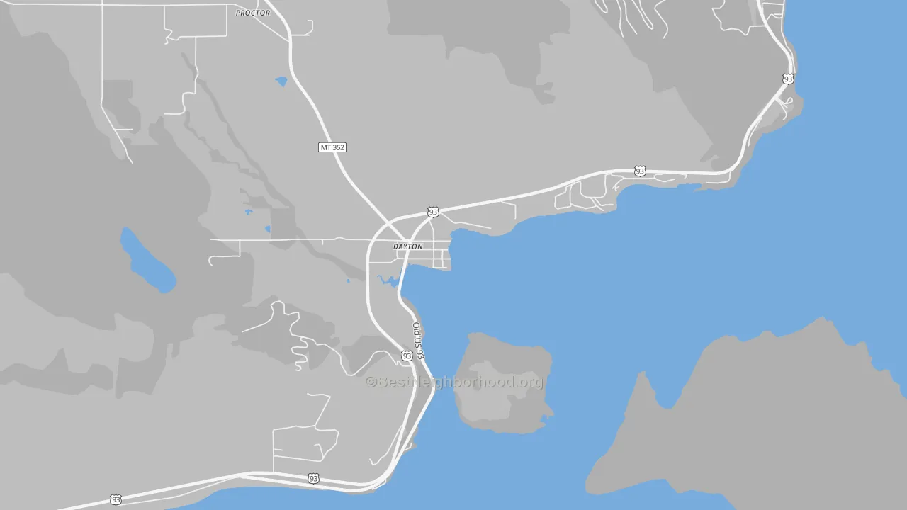 Transit Grade map of 59914, MT