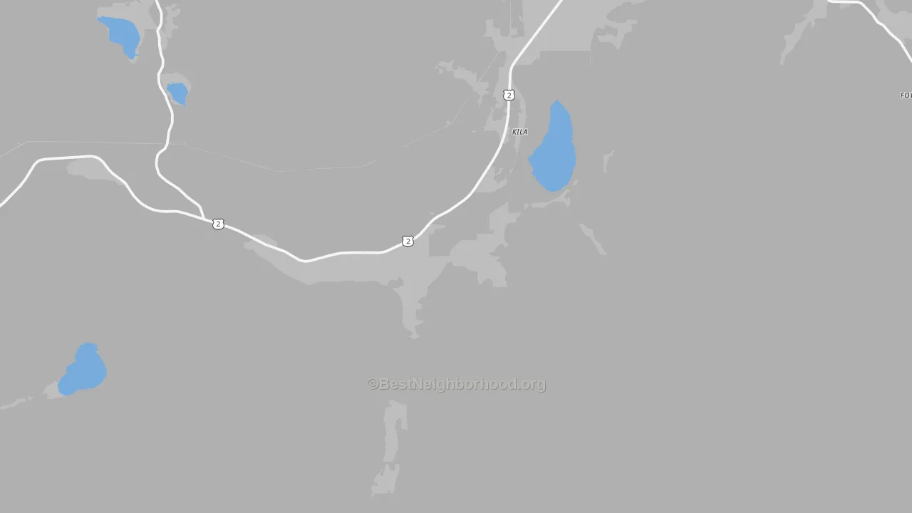 Transit Grade map of 59920, MT