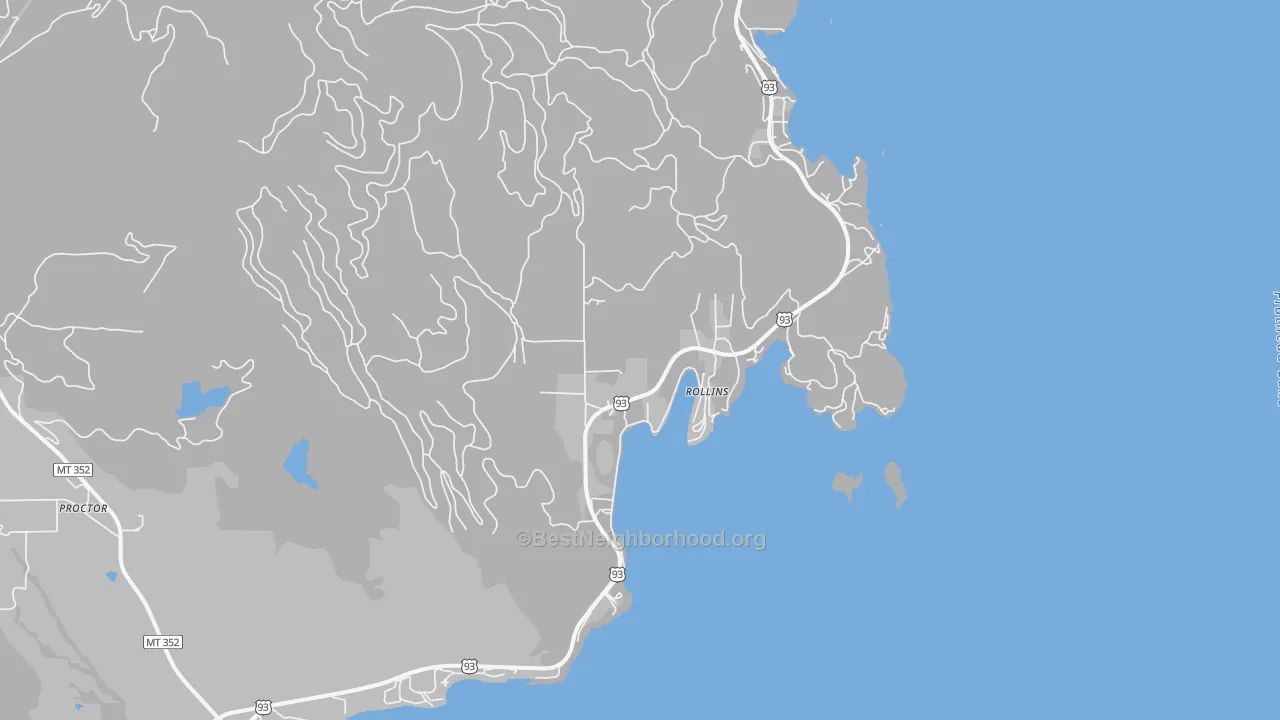 Transit Grade map of 59931, MT