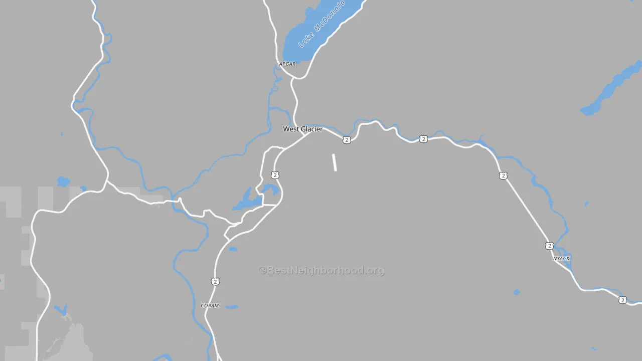 Transit Grade map of 59936, MT