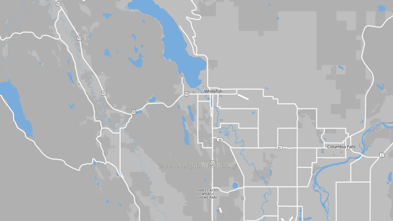 Transit Grade map of 59937, MT