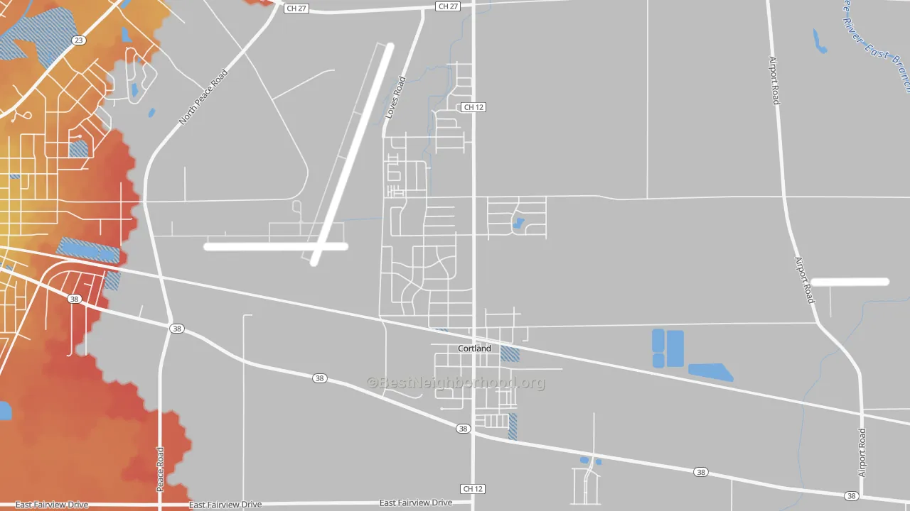 Transit Grade map of 60112, IL