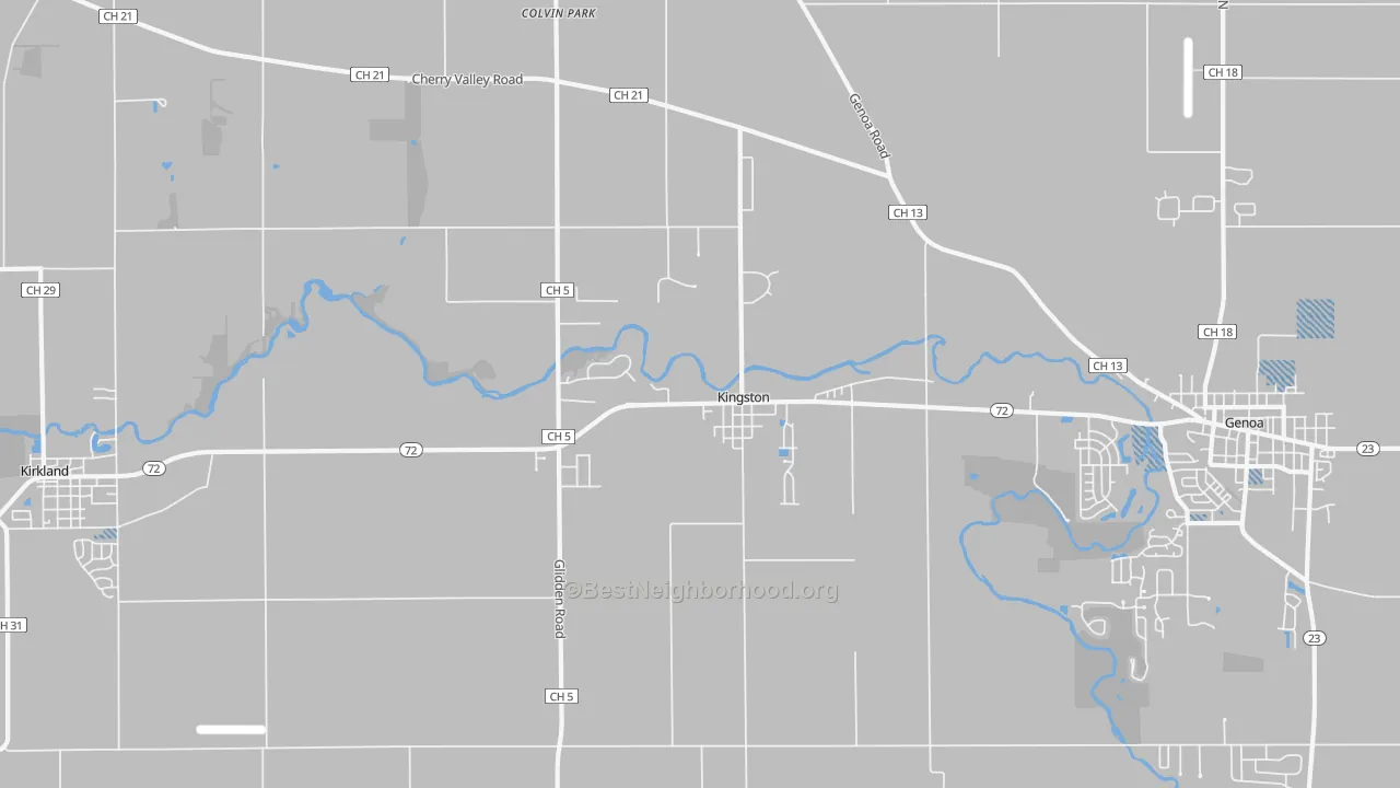 Transit Grade map of 60145, IL