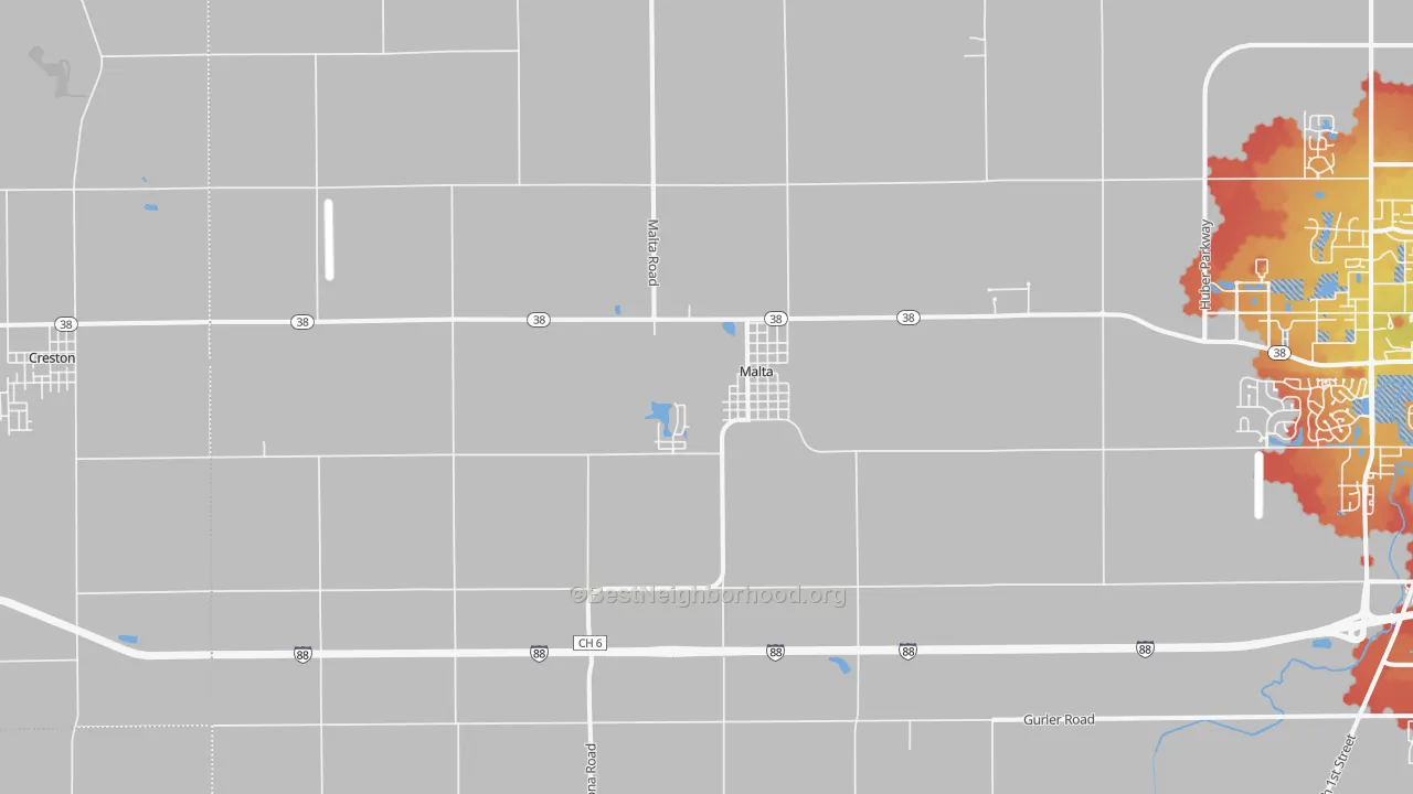 Transit Grade map of 60150, IL