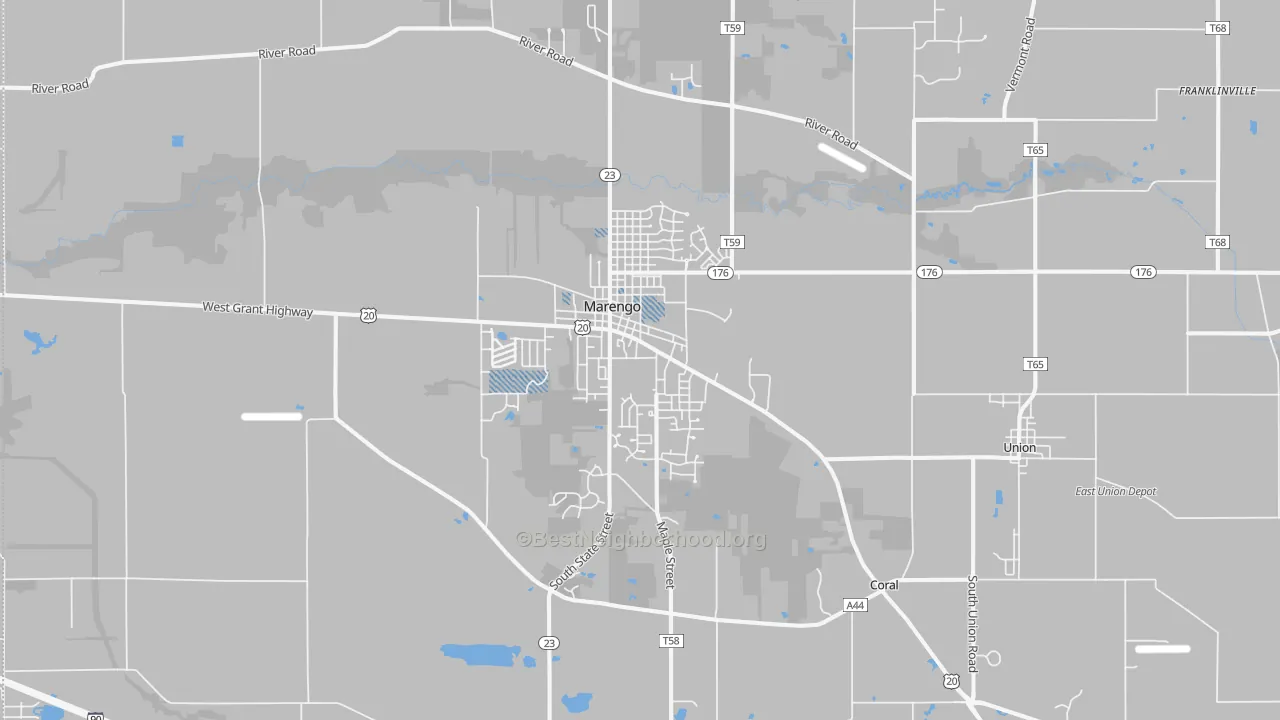 Transit Grade map of 60152, IL