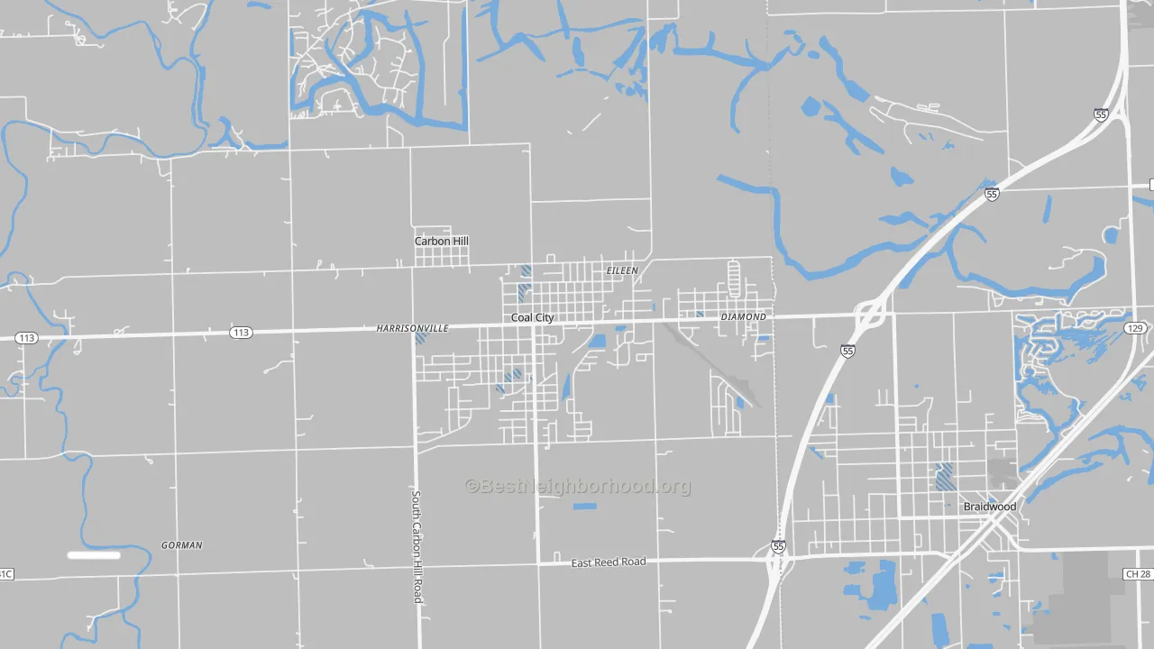 Transit Grade map of 60416, IL